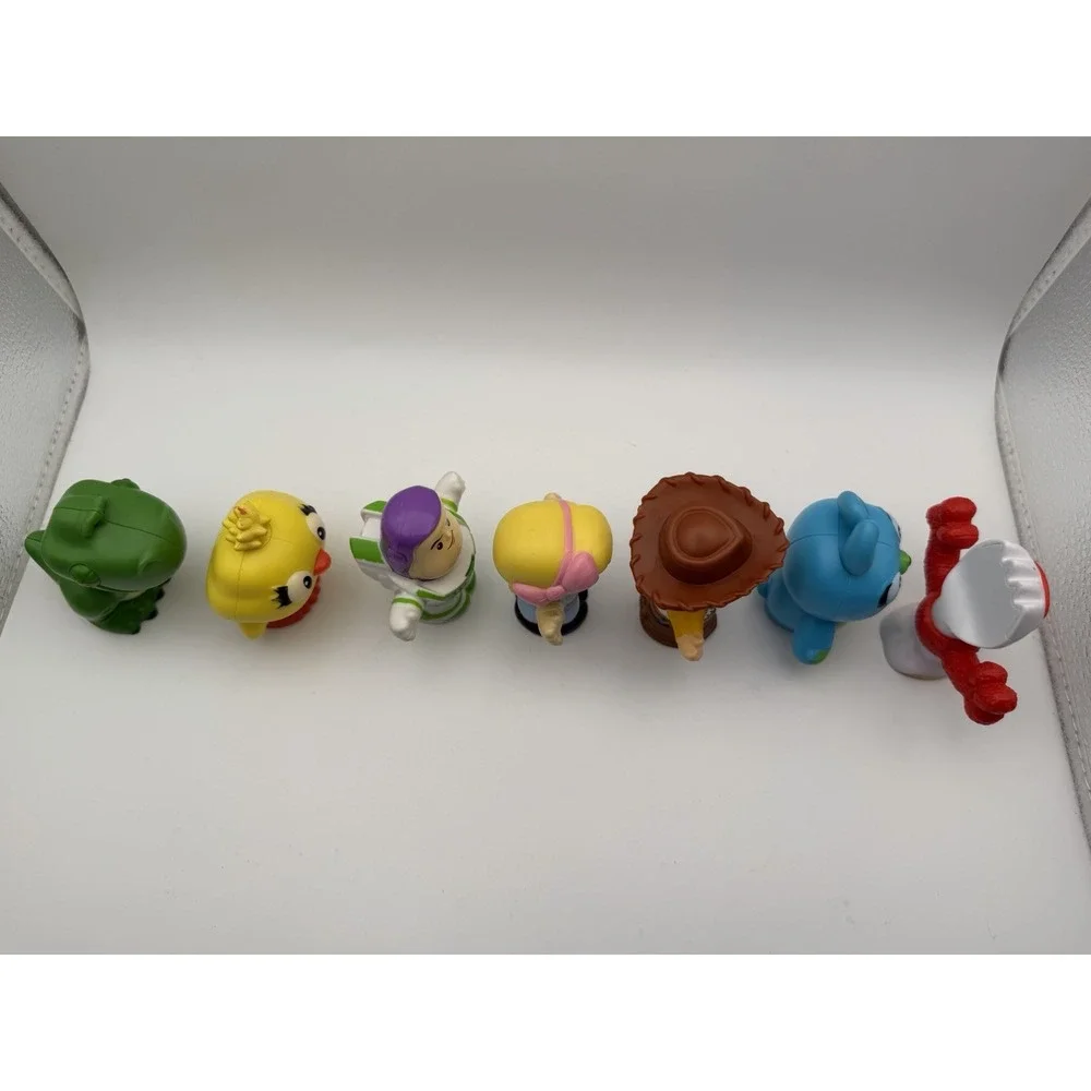 Fisher Price lot Of 7 Little People Disney Pixar Toy Story 4 Buzz Woody Forky Bo